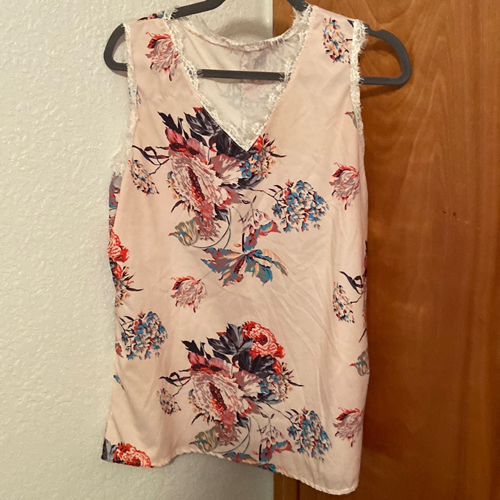 Pink summer top